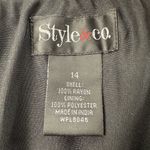 Style & Co Floral Maxi Skirt Dark Fairy Grunge Whimsigoth Chiffon Y2K Women's 14 Photo 3