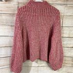 BP knit chunky oversized balloon sleeves cozy stretch sweater women size XS Photo 9