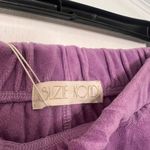 Suzie Kondi Womens Velour High Rise Pocket Pants Sweatpants Lavender Size Small Purple Photo 10