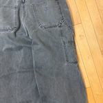 Aritzia TNA Grey Denim Jeans Wide Leg Size 6 Photo 8