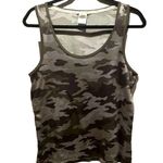 Lucky Brand  Women’s Camouflage Green Soft Loungewear Tank Top Size Medium Photo 0