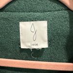 Joie  Wool Blend Olive Green Work Coat Effortless Chic Boho Classic Casual Photo 7