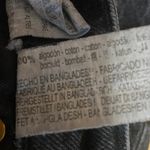 ZARA Women's Black High Waisted Frayed Hem Straight Leg Denim Jeans Pants Size 2 Photo 4