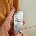 Free People We the Free Women’s Large Chill Out Orange Cold Shoulder Longsleeve Photo 3