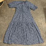 Rebecca Taylor La Vie Willow Bud Prairie Cottagecore Midi Dress Large Photo 7