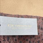 E|N Expressions NYC | Chocolate Brown Faux Fur Leopard Tote Bag Photo 1