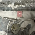 Jag jeans Camo Mid Rise Gold Tuxedo Stripe Skinny Crop Pants Cotton Blend Size 6 Photo 11