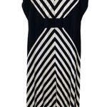 Dana Buchman  striped maxi dress size 14 Photo 1