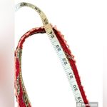 Red Tapestry Faux Fur & Lace
Handbag Purse with embellishments Photo 6