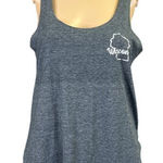 Next Level Womens Wisconsin Tank Top Shirt Sleeveless Scoop Neck Gray Medium Photo 0