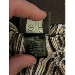 Elif For Jordan Taylor Shirt Womens Small Black Silver Textured Tunic Top Blouse Photo 6