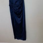 House Of CB  'Roxanne' Navy blue Thigh Slit‎ Maxi Dress NWOT size S Photo 9