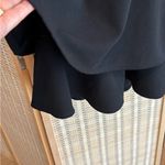 B Darlin B. Darlin little black lace cutout back layered skirt mini dress Photo 3