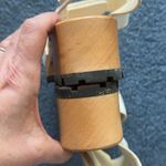 Swedish Hasbeens 39 white clog Velcro closure excellent worn 1x so cute 8.5 or 9 Photo 3