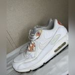 Nike  Air Max White and Neon Yellow Sneakers Photo 8