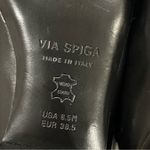 NEW Via Spiga Women's Tallis Leather Loafers Black Size 8.5 Photo 9