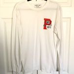 White and Red Rose City Portland Gear Long Sleeve T Shirt Size S Photo 0