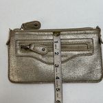 Neiman Marcus Danielle Nicole Vegan Leather Davina Crossbody Bag Mini Gold Metallic Compact Photo 11