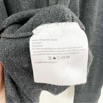 Lululemon  Back to Balance Long Sleeve Sweater in Heathered Graphite Grey Photo 9