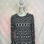 Joseph Ribkoff  Link Print Peplum Bell Sleeve Blouse Size‎ 10 Photo 5