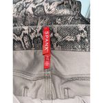 Spanx  Women's Taupe Snakeskin Print Jean-ish Legging Pants Size 1X Tummy Control Photo 4