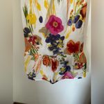 American Eagle  white floral sundress size 0 with cutout back detail 100% cotton Photo 2