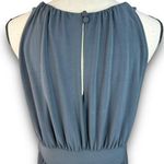 Carmen Marc Valvo CARMEN  Sleeveless Maxi Dress Special Event Dark Gray Large Photo 4