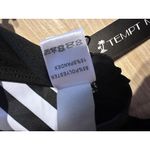 Tempt Me NWT SZ 22W  Women One Piece Swimsuit STRIPE Plunge Mesh Ruched Photo 4