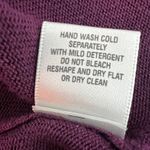 Dressbarn Cardigan Women 3X Open Front Short Sleeve Soft Stretch Workwear Casual Purple Photo 9