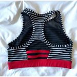 Nautical Stripe Bra Red Band Photo 4