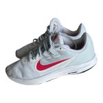 Nike  Downshifter 9 White and Red Women Sneakers Size 7 Photo 0