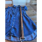 Women’s Jean Dress Large Denim Work Office Knee Length 0096‎ Blue Photo 4
