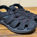 Khombu  Ashley Fisherman Sandals Water Ready Adjustable Strap‎ Black Size 10M Photo 0