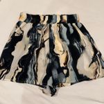 12th Tribe  Blue Sea Printed Shorts Photo 3