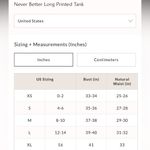 Free People #159  NWT  Never Better Long Printed Tank in Butterfly Blue Combo Photo 4