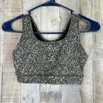 Zyia Size Small Active Olive Green & White Sports Top Bra Photo 0