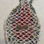 YUEQI QI NETTED BEADED PURSE custom beaded bag authentic original rare Photo 0
