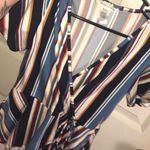 TJ Maxx V Cut Stripe Top Photo 0