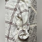 Jane and Delancey Plaid crinkle boyfriend button shirt Photo 2