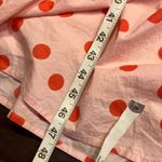 Petal‎ + Pup Gasal Tiered Smocked Midi Dress Pink Red Polka Dot Womens 10 Cotton Photo 9