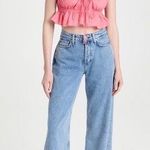 NWT CIAO LUCIA Ruffled Cropped Top Pink Sz L Size L Photo 1