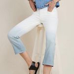 Anthropologie Ultra high rise dip dyed jeans Photo 0