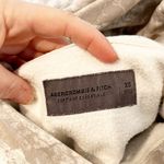 Abercrombie & Fitch Abercrombie Essential Popover Hoodie Sweatshirt Camo Green Gray XS Photo 1