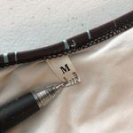 Steven Wear Bikini Top Triangle Halter Hawaii Tropical Removable Cups Blue M Size M Photo 2