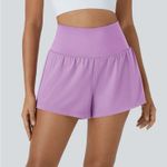 Halara  Lavender High-Waisted Shorts Photo 0