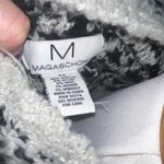 Magaschoni Anthropologie  Black/Grey/White mock turtleneck oversized sweater. Photo 2