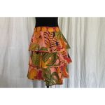 Farm Rio NWT  Women's Small Summer Dreams Mini Skirt Tiered Vacation Summer Boho Photo 1
