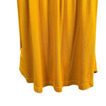 Hannah Size Large Mustard Yellow Sleeveless Tassel Boho Top Photo 2