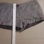 Vintage Brown Tweed Lined Shorts Dark Academia Heritage Preppy Y2K Fall Casual Size XS Photo 5