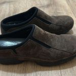 Hush Puppies  | Women’s Brown Suede Casual Slip On Slide Shoes Photo 3